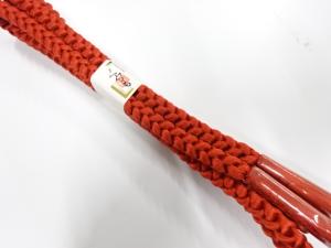 未使用品　正絹　手組帯締め